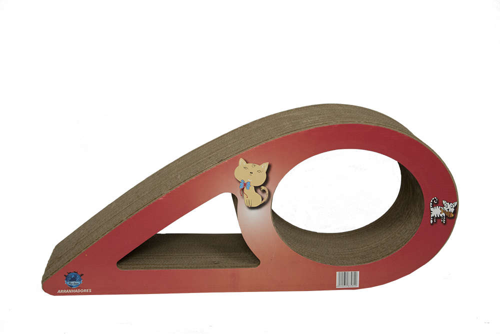 Brinquedo Arranhador Pet Star Holanda Vermelho