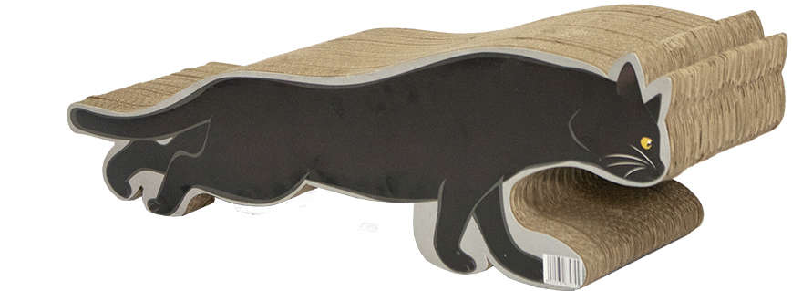 Brinquedo Arranhador Pet Star Inglaterra Gato Preto - Tam. Único