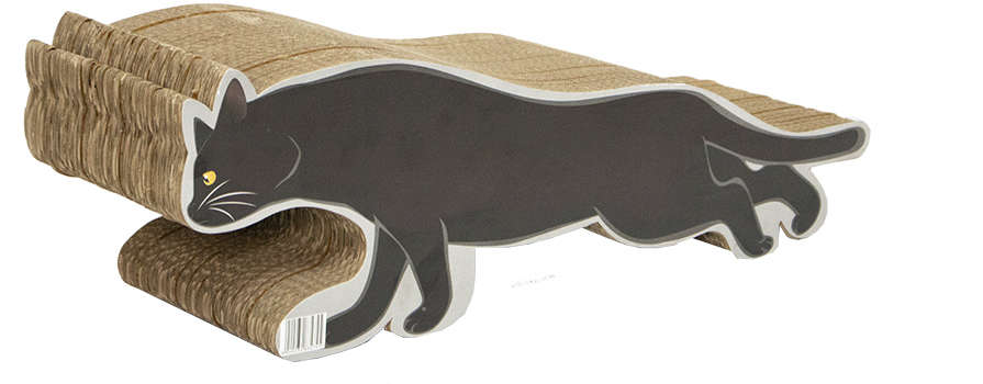Brinquedo Arranhador Pet Star Inglaterra Gato Preto - Tam. Único