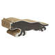 Brinquedo Arranhador Pet Star Inglaterra Gato - Preto