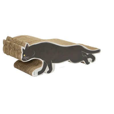 Brinquedo Arranhador Pet Star Inglaterra Gato - Preto