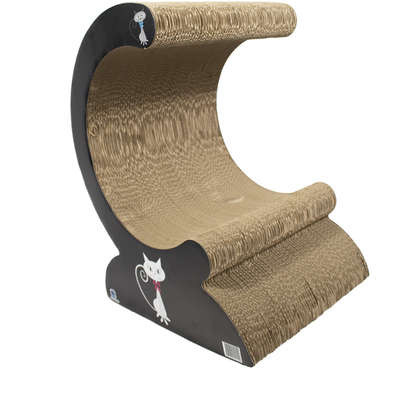 Brinquedo Arranhador Pet Star Turquia - Preto