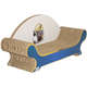 Brinquedo Arranhador Pet Star Viena - Azul e Bege