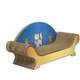 Brinquedo Arranhador Pet Star Viena - Amarelo e Azul
