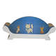 Brinquedo Arranhador Pet Star Viena - Amarelo e Azul