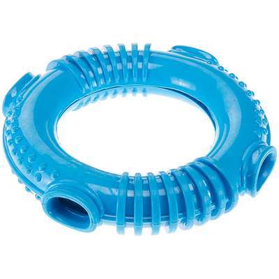 Brinquedo Ferplast Dispenser de Petisco Anel Azul para Cães