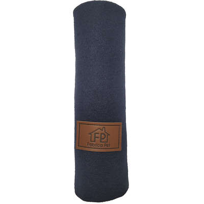 Manta Soft Fábrica Pet Lisa Azul Marinho