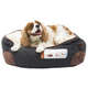 Cama Petco Harmony com Detalhe em Couro para Cães e Gatos