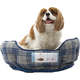 Cama Petco Harmony Pelúcia Xadrez para Cães e Gatos