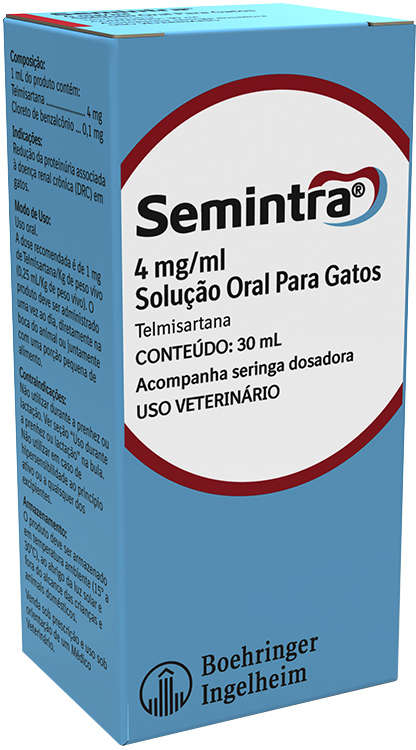 Semintra Boehringer Ingelheim Solução Oral para Gatos - 30 mL