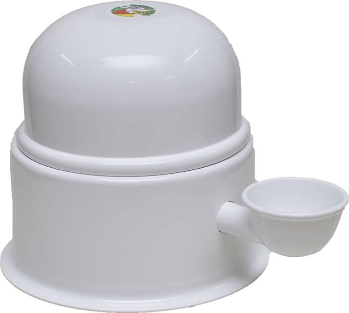 Bebedouro Vida Mansa Alumínio Branco para Raças Pequenas - 1,4 L