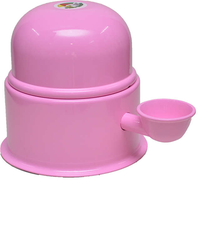 Bebedouro Vida Mansa Alumínio Rosa para Raças Pequenas - 1,4 L