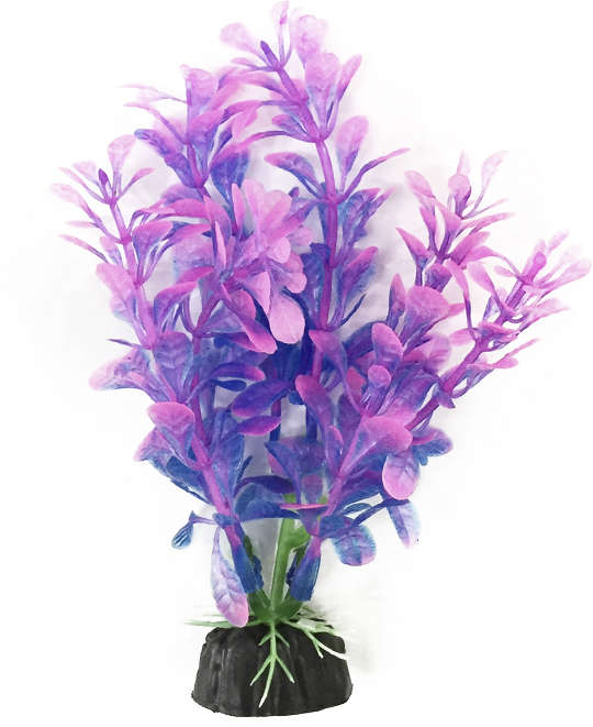 Planta Plástica Soma Economy Rosa e Azul (Mod.423) - 10 cm