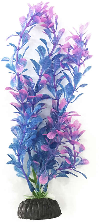 Planta Plástica Soma Economy Rosa e Azul (Mod.423) - 10 cm