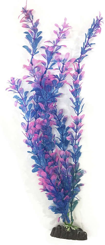 Planta Plástica Soma Economy Rosa e Azul (Mod.423) - 10 cm
