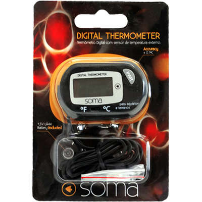 Termomêtro Digital Soma com Sensor de Temperatura Interno