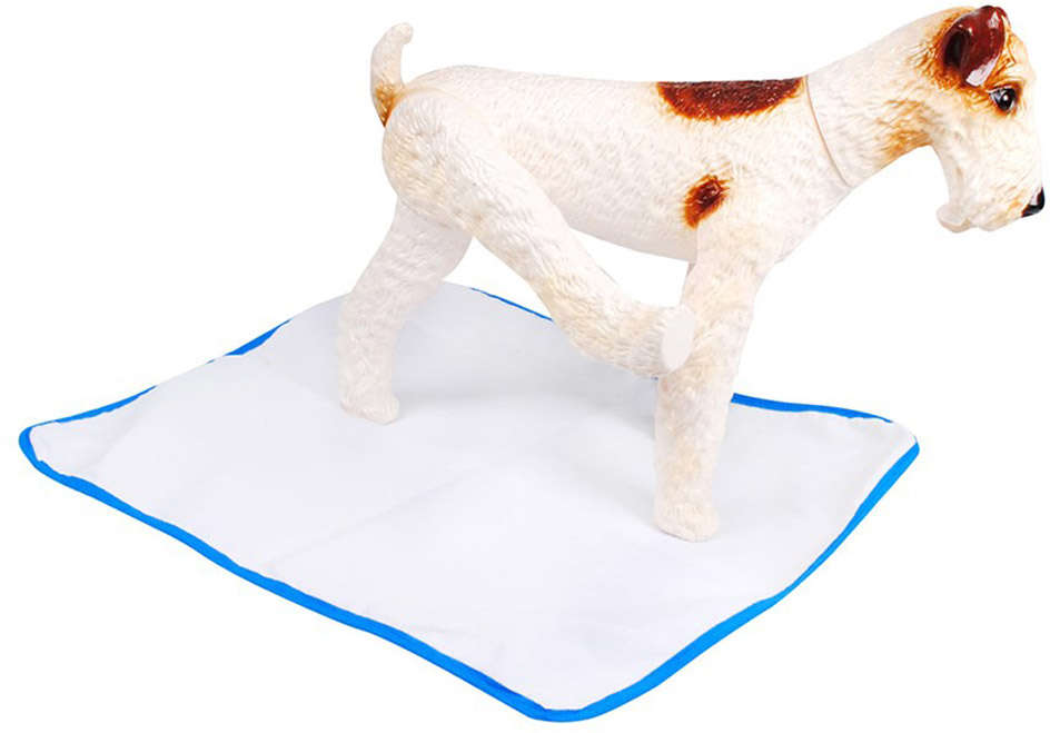 Tapete Higiênico Pet Wash São Benedito Pet Lavável Azul - Tam. M