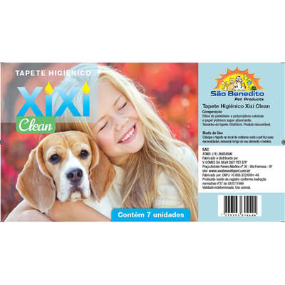 Tapete Higiênico São Benedito Pet Xixi Clean