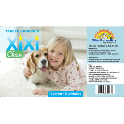 Tapete Higiênico São Benedito Pet Xixi Clean