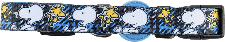 Coleira Zooz Pets Snoopy Xablue - Tam. G