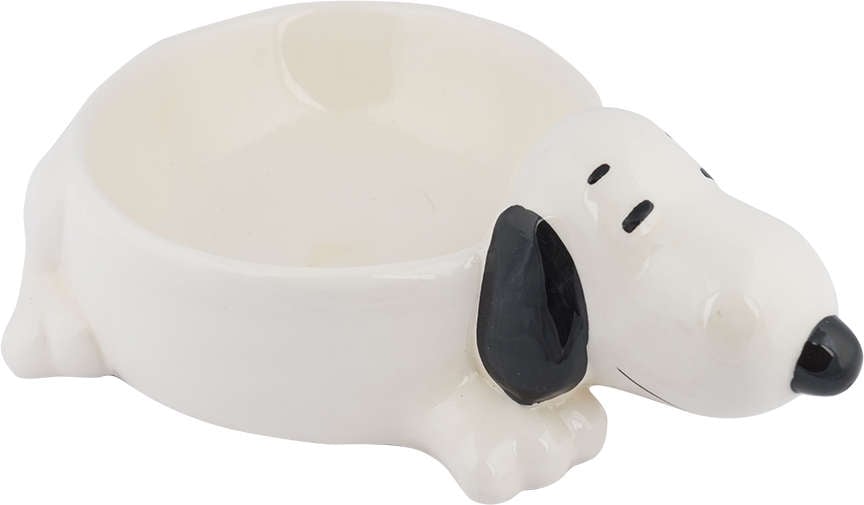 Comedouro Cerâmica Zooz Pets Snoopy Snop3D - 200 mL