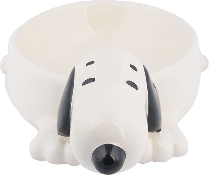 Comedouro Cerâmica Zooz Pets Snoopy Snop3D - 200 mL