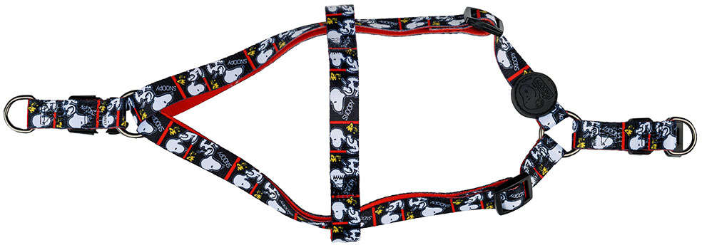 Peitoral Zooz Pets Snoopy FilmBlack - Tam. G