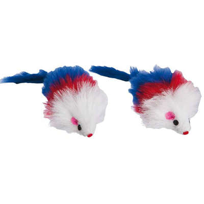 Brinquedo Jolitex Home Pet Kit com 2 Ratinhos Colorido
