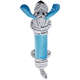 Brinquedo Home Pet Pelúcia Cachorro Salsicha Azul