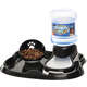 Kit Truqys Pets Bandeja Design+ Bebedouro Automático + Comedouro Inclinado - Preto