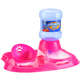 Kit Truqys Pets Bandeja Design+ Bebedouro Automático + Comedouro Inclinado - Rosa