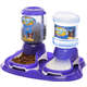 Kit Truqys Pets Automático Bandeja + Comedouro + Bebedouro - Roxo
