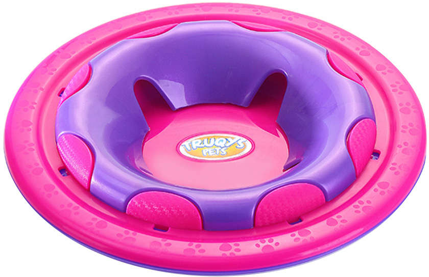 Comedouro Interativo Truqys Pets Labamba Food - Rosa
