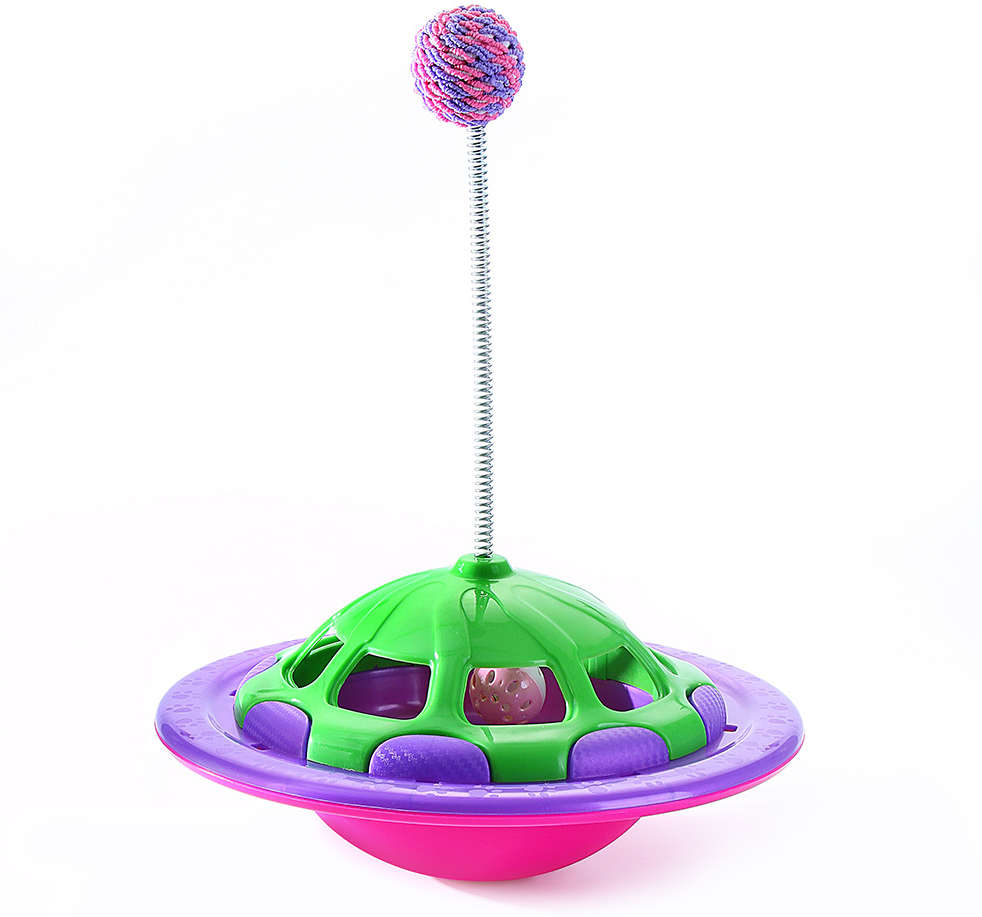 Brinquedo Truqys Pets Nav Cat Roxo com Verde - Tam. Único