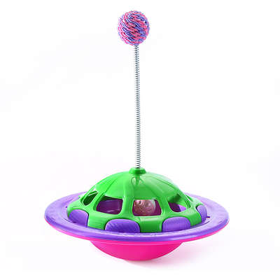 Brinquedo Truqys Pets Nav Cat Roxo com Verde