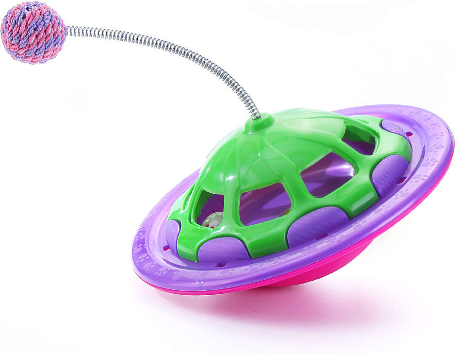 Brinquedo Truqys Pets Nav Cat Roxo com Verde - Tam. Único