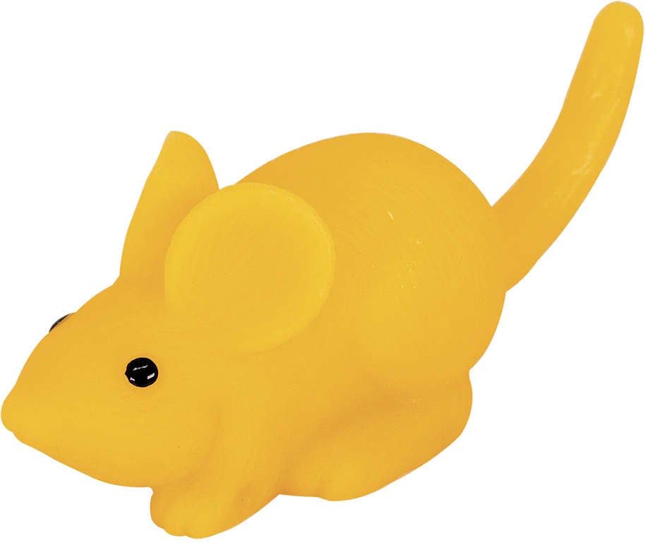 Brinquedo de Vinil LCM Ratinho - Laranja