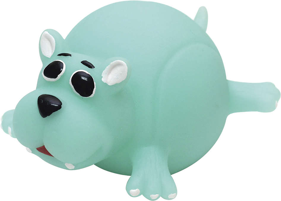 Brinquedo de Vinil LCM Cachorro Bolinha - Azul