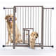 Portão NF Pet Duo Maxi Plus Marrom