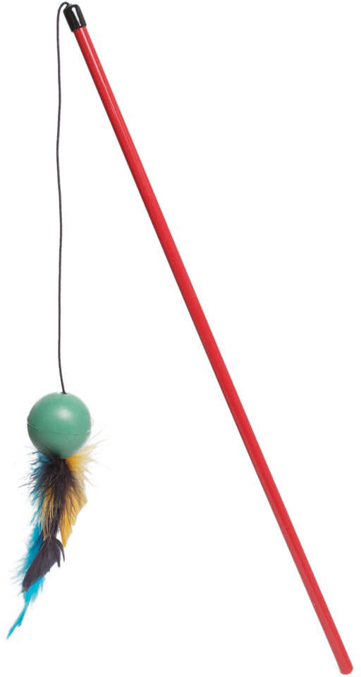 Brinquedo LCM Varinha Cat Fishing Vermelho para Gato Vermelho - Tam. Único
