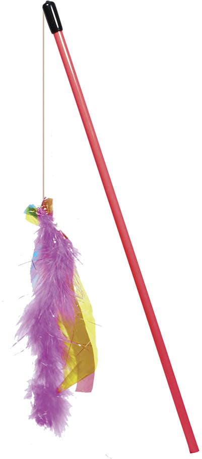 Brinquedo LCM Varinha Cat Collors Vermelha para Gato - Vermelha