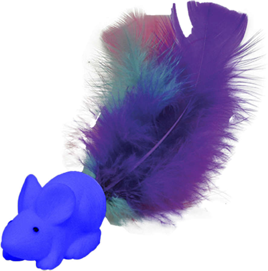 Brinquedo de Vinil LCM Ratinho Fantasy - Azul