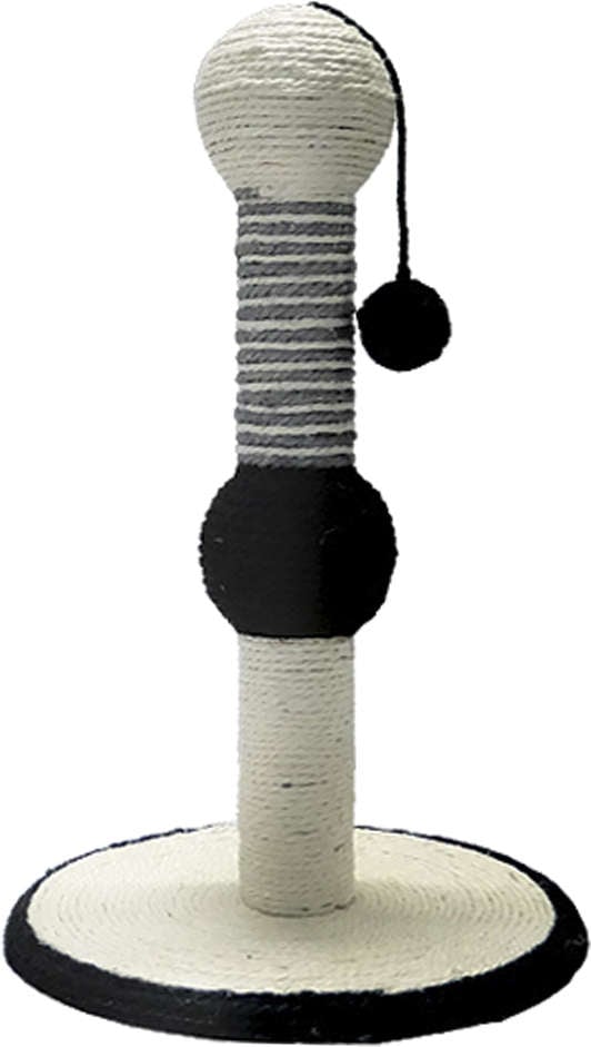 Brinquedo Arranhador The Pets Brasil Mastro Divertido Preto - Tam. Único