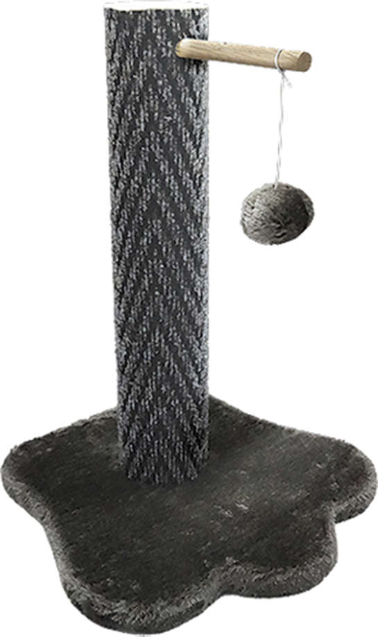 Brinquedo Arranhador The Pets Brasil Patinha com Bola - Cinza