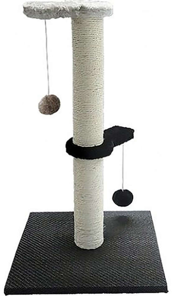 Brinquedo Arranhador The Pets Brasil Preto Dupla Bolinha Suspensa - Tam. Único