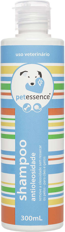 Shampoo Pet Essence Antioleosidade para Cães e Gatos - 300 mL