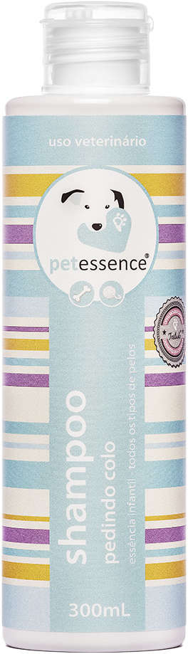 Shampoo Pet Essence Pedindo Colo para Cães e Gatos - 300 mL