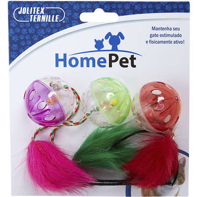 Brinquedo Home Pet Kit com Bolas