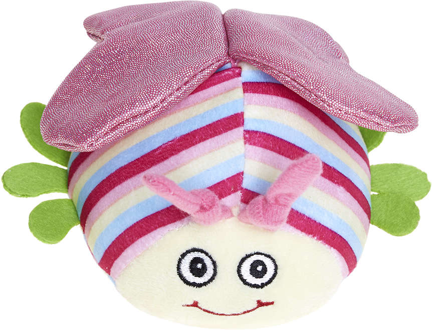 Brinquedo Home Pet Pelúcia Joaninha Rosa - Tam. 02