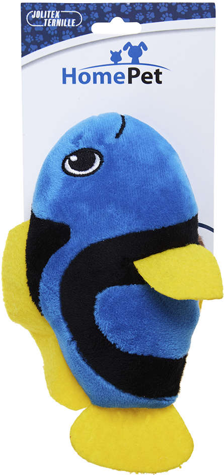 Brinquedo Home Pet Pelúcia Peixe Azul - Tam. 02